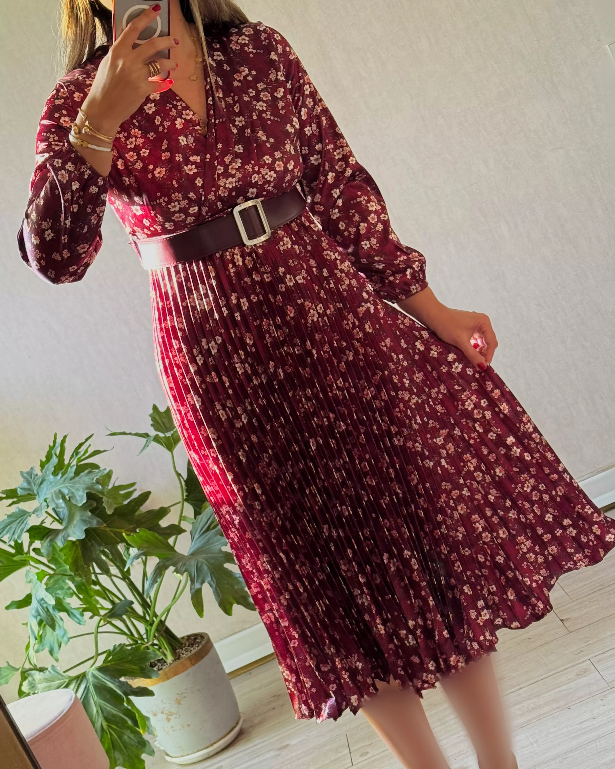 پیراهن مزونی پلیسه 3