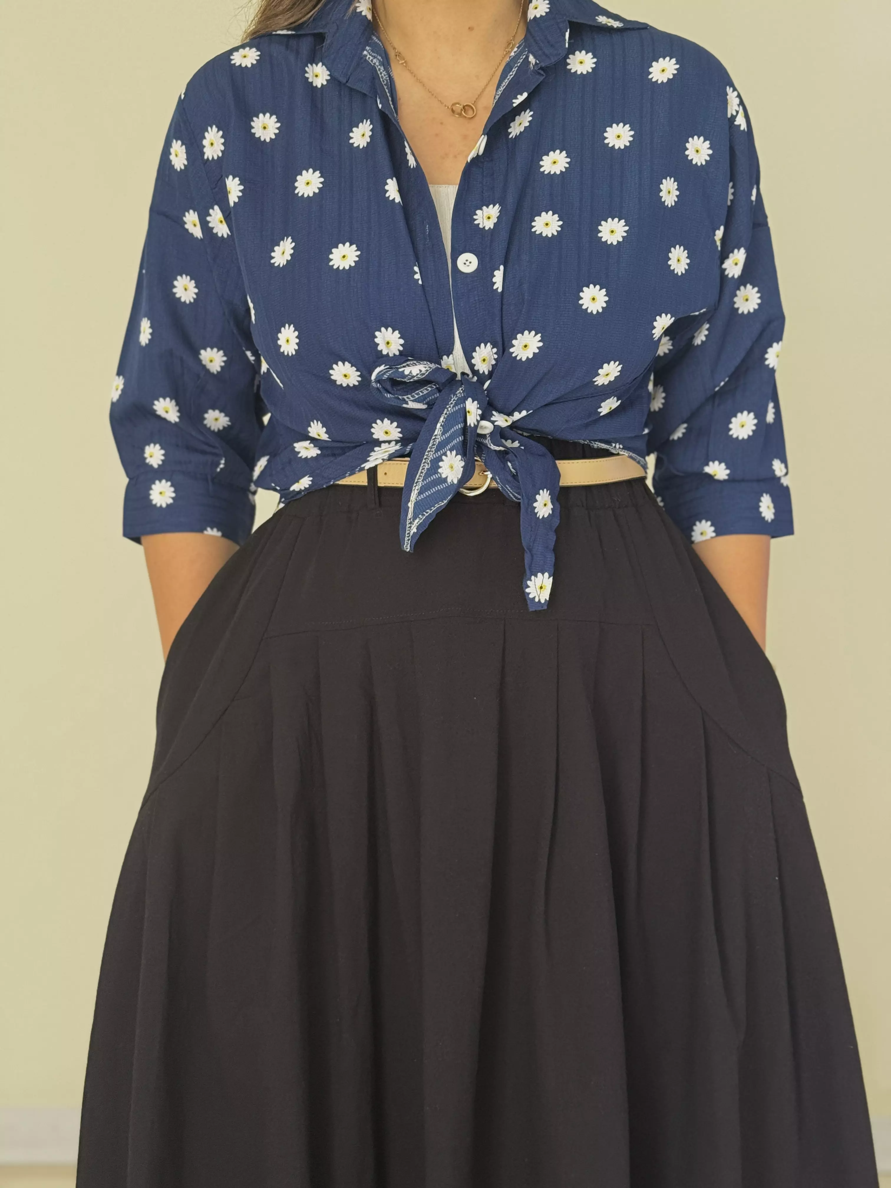 شومیز گره ای نرگس
