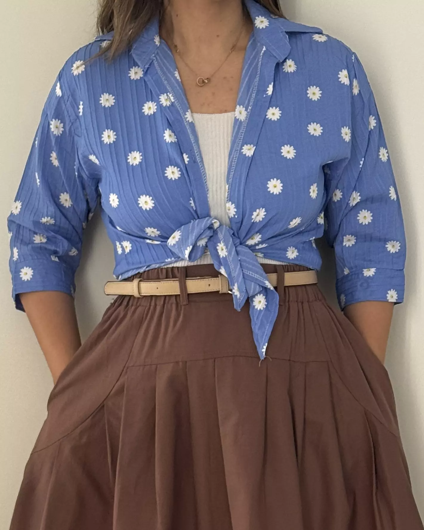شومیز گره ای نرگس