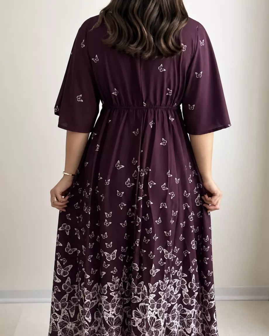 پیراهن حاشیه دار دلیار