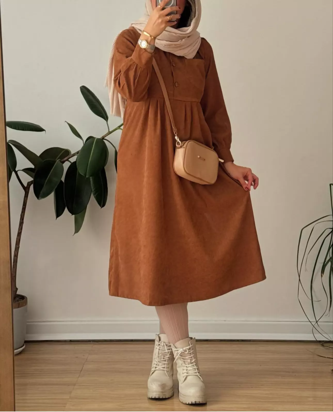 پیراهن مانتویی پاییزه سوگل 2