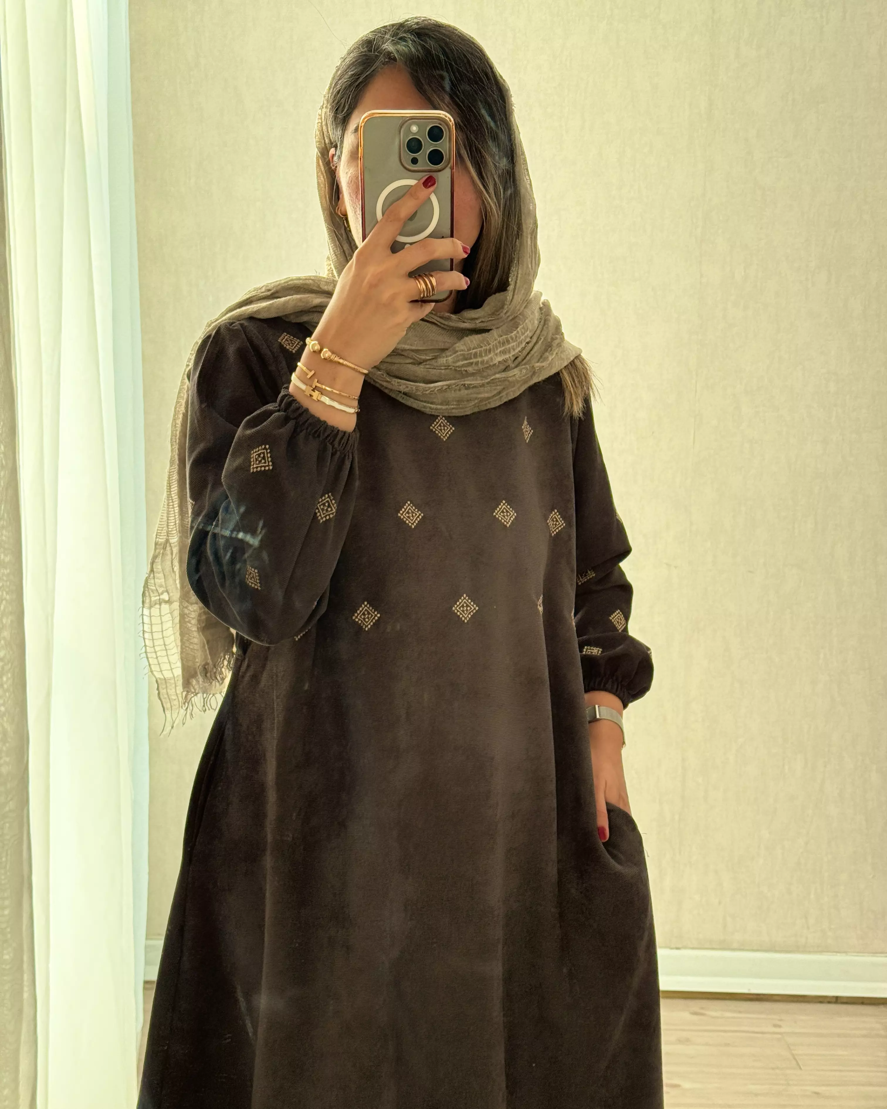 مانتو کفتان لیلی