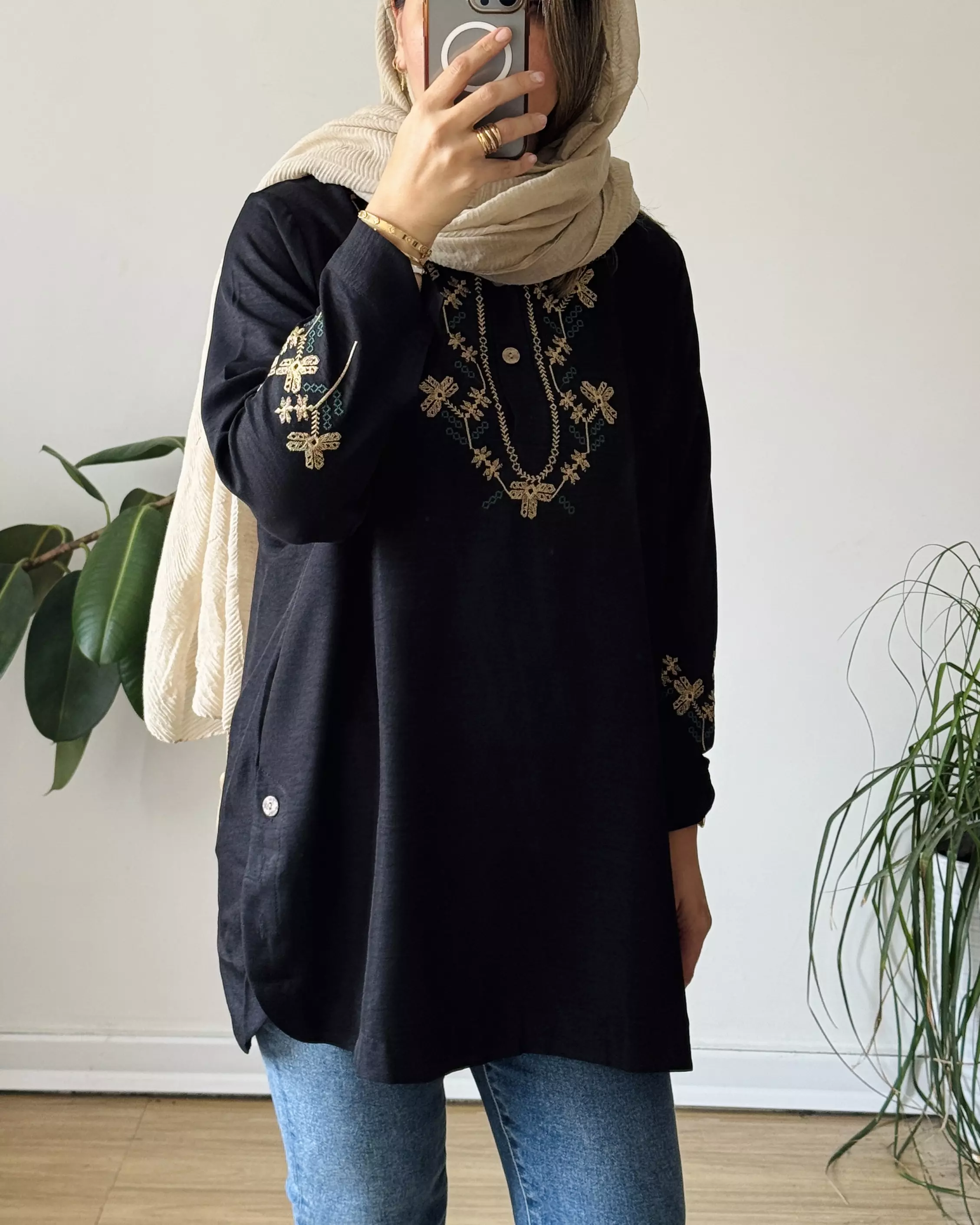 تونیک قواره دار گلاره