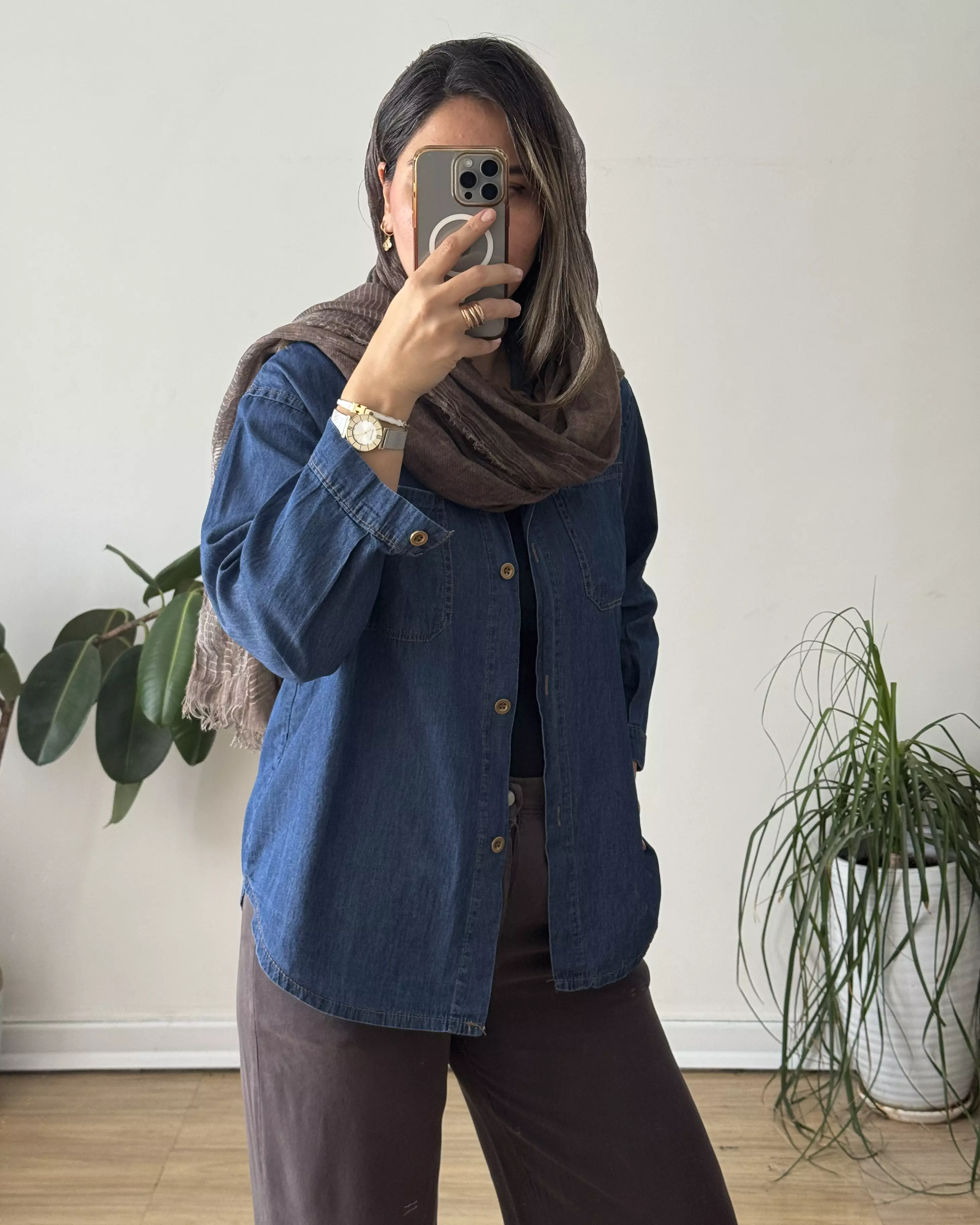 مانتو جین کاغذی