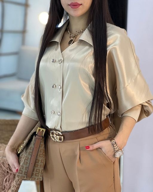 نحوه ست کردن شومیز با اکسسوری‌های ترند