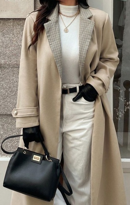 ست کردن پالتو زنانه با اکسسوری های زمستانی