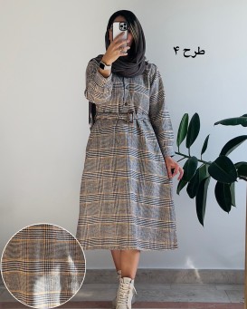 کفتان پشمی کمردار سوگند