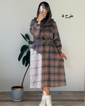 کفتان پشمی کمردار سوگند