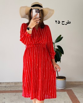 پیراهنن حریر سرمه 9