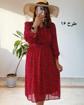 پیراهنن حریر سرمه 9