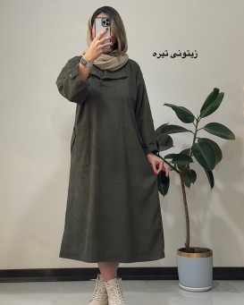 پیراهن مانتویی پاییزه مهسان 2
