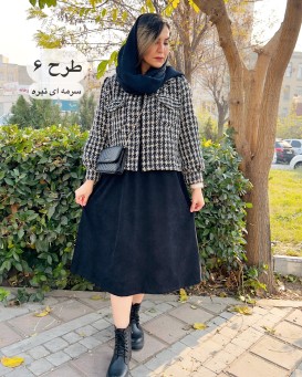 کت پیراهن سرمه2