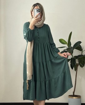 پیراهن مانتویی کمند