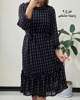 پیراهن حریر پارمین
