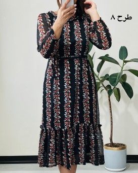 پیراهن حریر پارمین