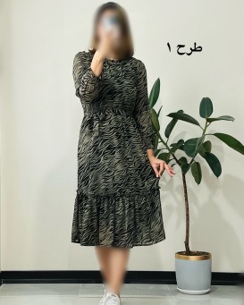 پیراهن حریر پارمین