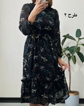 پیراهن حریر پارمین