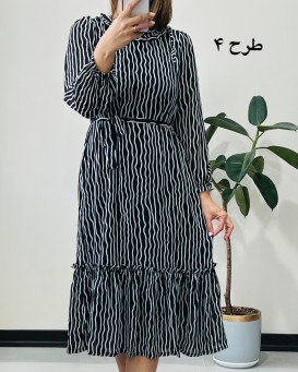 پیراهن حریر پارمین