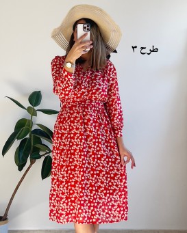 پیراهن حریر سرمه 10