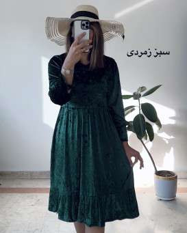 پیراهن مخمل آنا