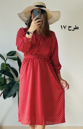 پیراهن حریر سرمه سری 12