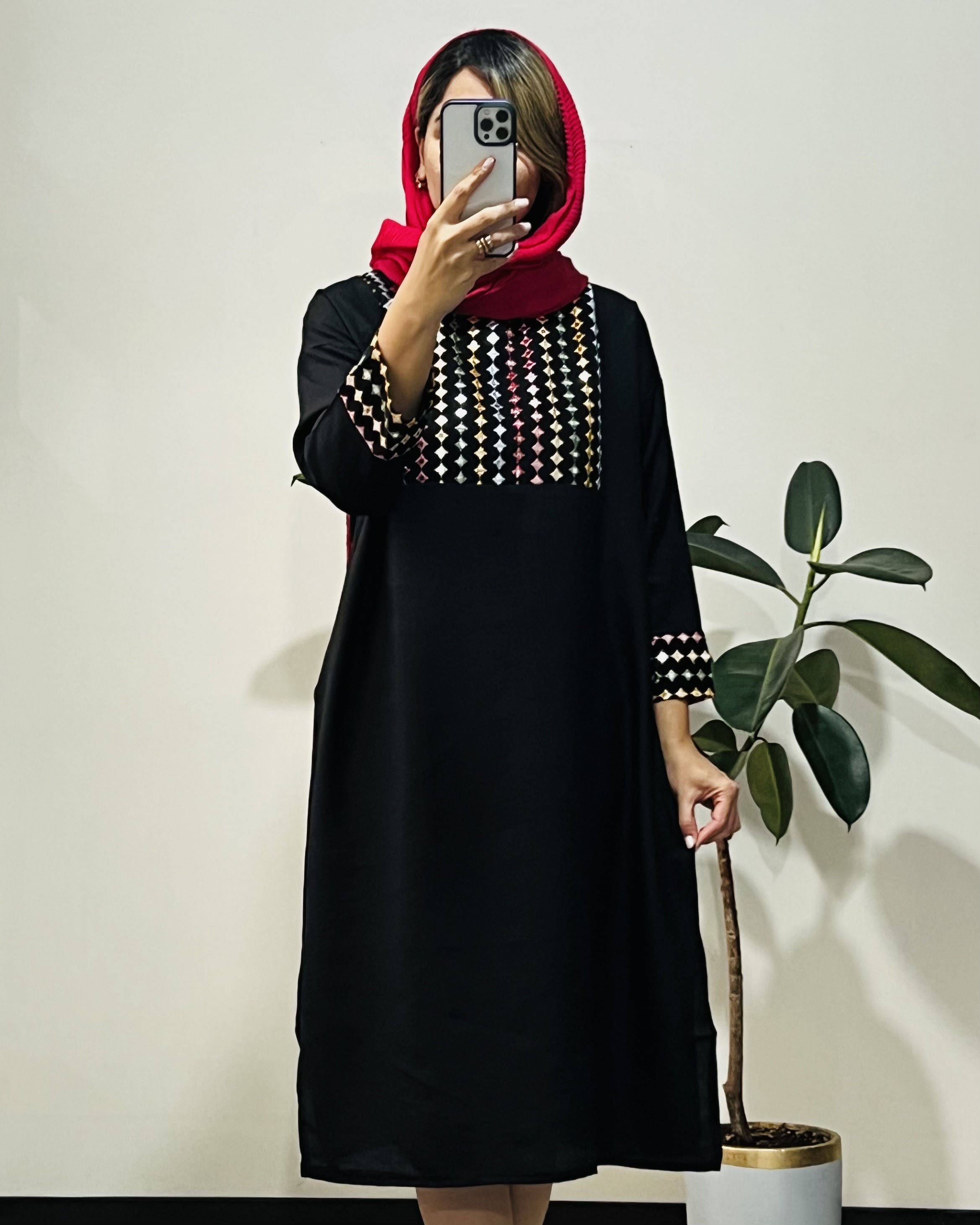 مانتو کفتان روژین