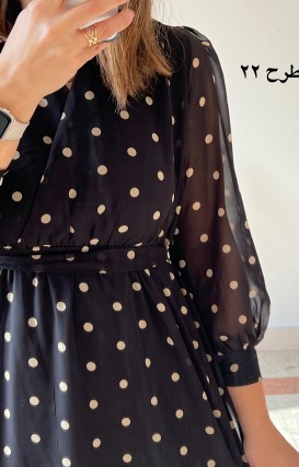 پیراهن حریر سرمه سری 13
