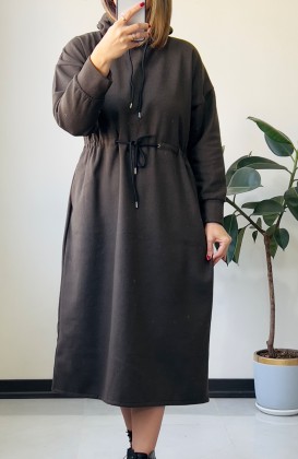 پالتو جلوبسته فوتر کلاهدار