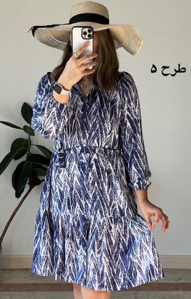 پیراهن جلودگمه دلناز سری دو