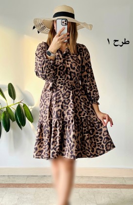 پیراهن جلودگمه دلناز 3