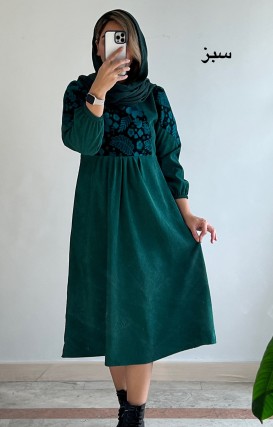 پیراهن مانتویی کژال