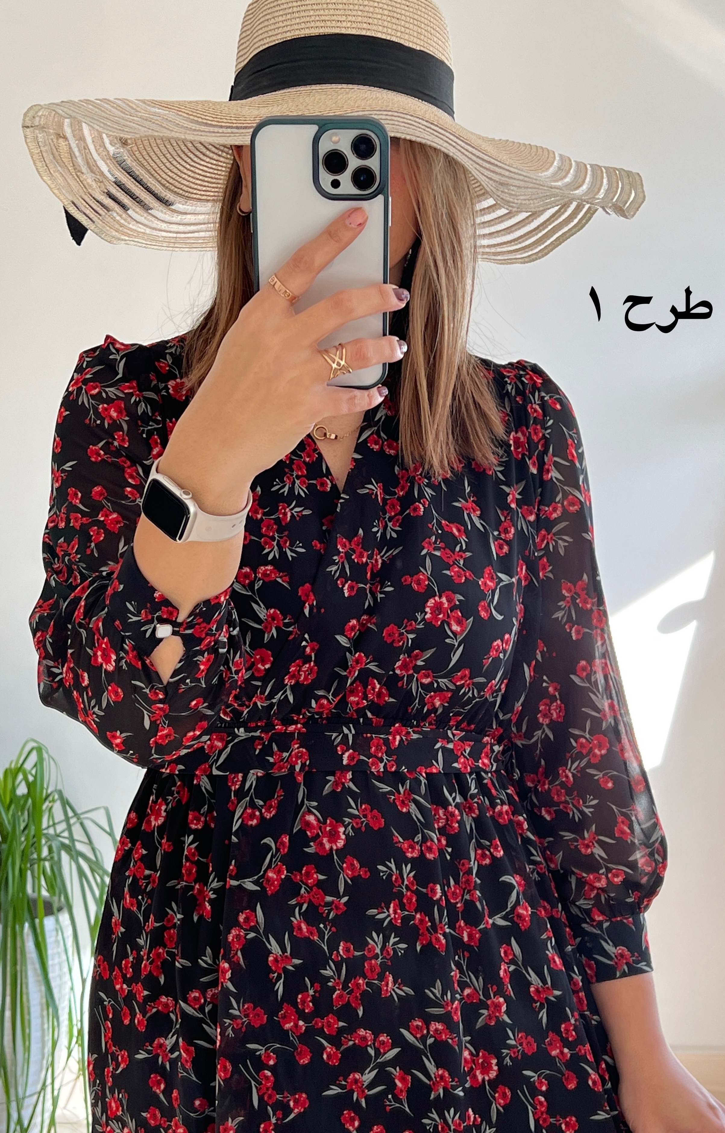 پیراهن حریر سرمه سری 15