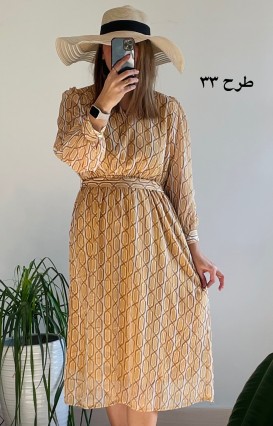 پیراهن حریر سرمه سری 15