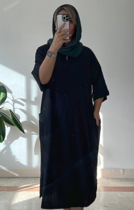 پیراهن مانتویی دلسا 2