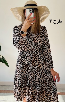 پیراهن جلودگمه دلناز 4