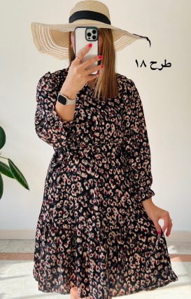 پیراهن جلودگمه دلناز 4
