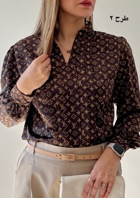شومیز نگار با پارچه ساتن 2