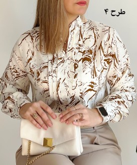 شومیز نگار با پارچه ساتن 2