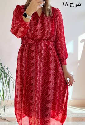 پیراهن حریر سرمه سری 16