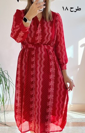 پیراهن حریر سرمه سری 17