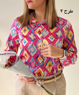 شومیز ساتن سیلک بهار 1