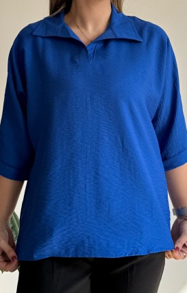 شومیز آستین سه ربع کرسپو
