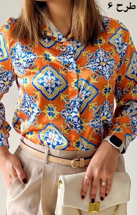 شومیز ساتن سیلک بهار 3