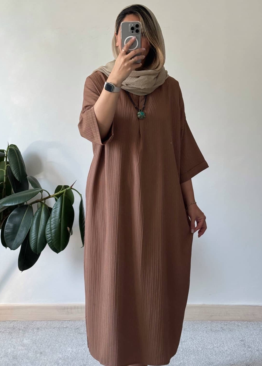 پیراهن مانتویی ساحل 6