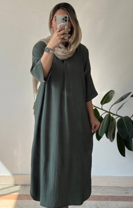 پیراهن مانتویی ساحل 6