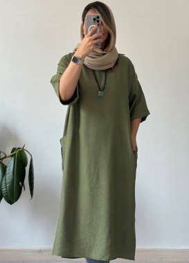 پیراهن مانتویی دلسا 9