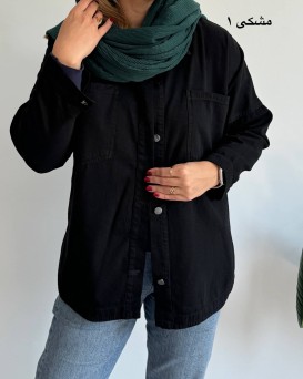 مانتو جین رنگی