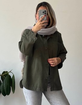 مانتو جین رنگی