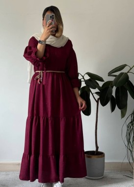 پیراهن مانتویی ماکسی صنم