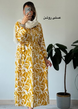 پیراهن مانتویی ماکسی افروز